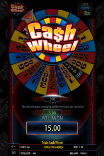 triple cash wheel slot bonus 2