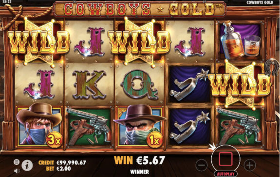 Cowboys Gold Wild