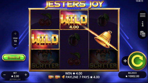 Jesters Joy Win