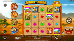 Serengeti WIlds Free Spins