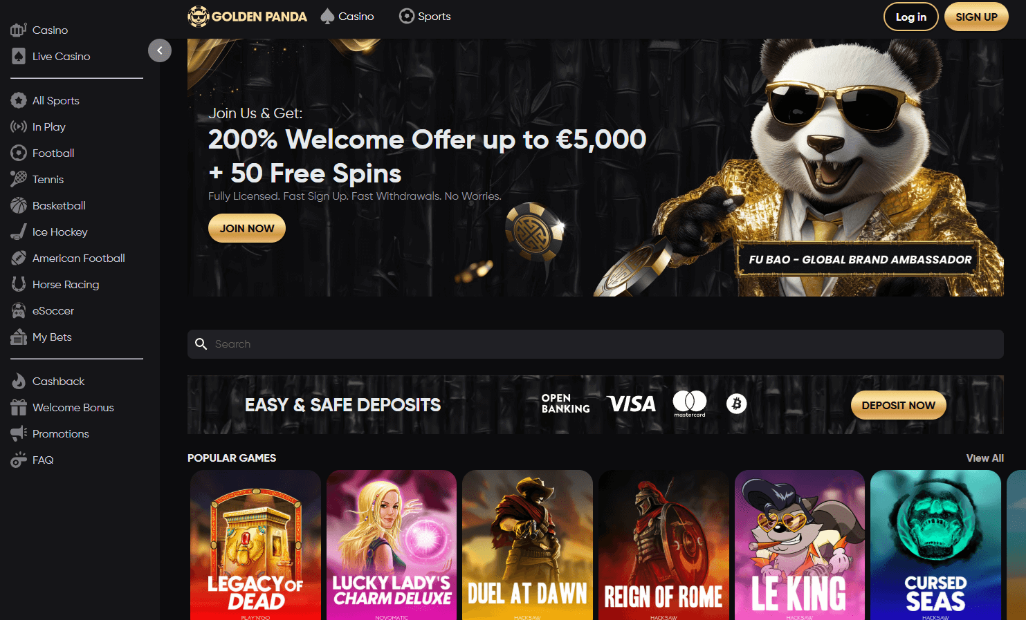 Golden Panda