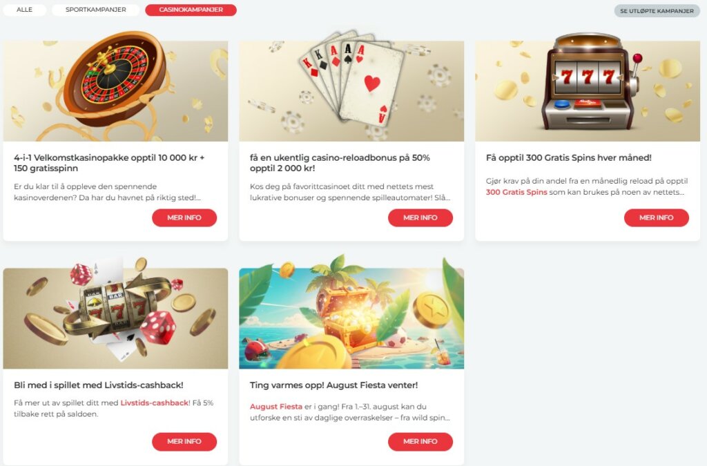 RealSpin Casino Review Promotions NO