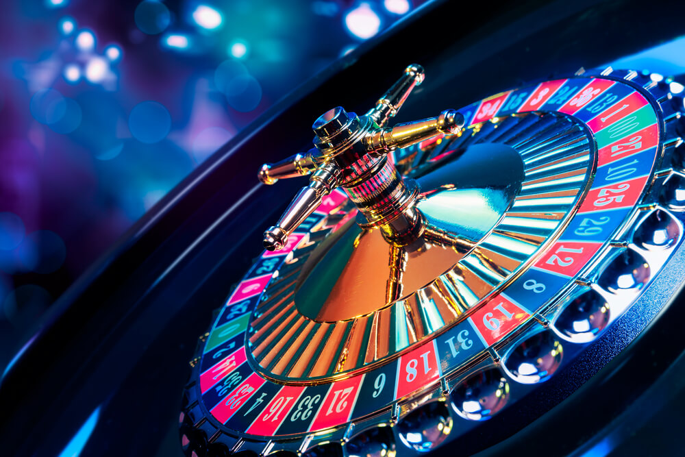 High,Contrast,Image,Of,Casino,Roulette